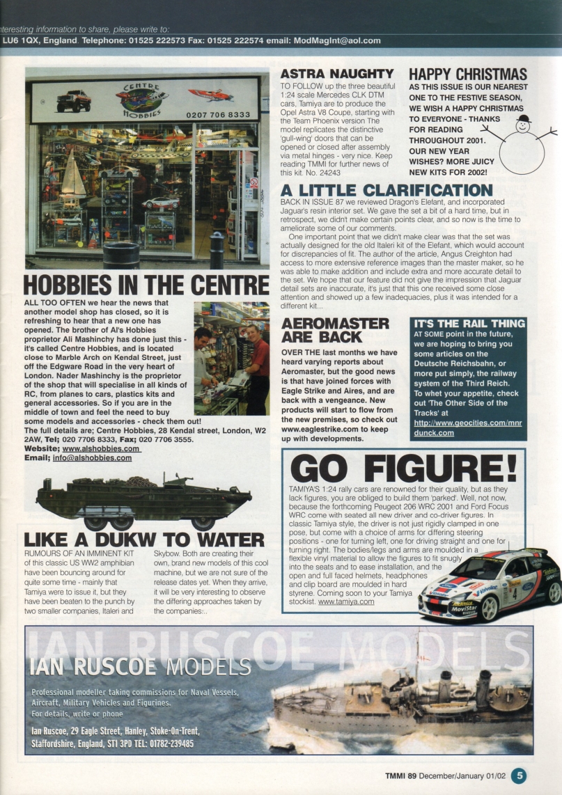 Tamiya Model Magazine 089 (2001-12)